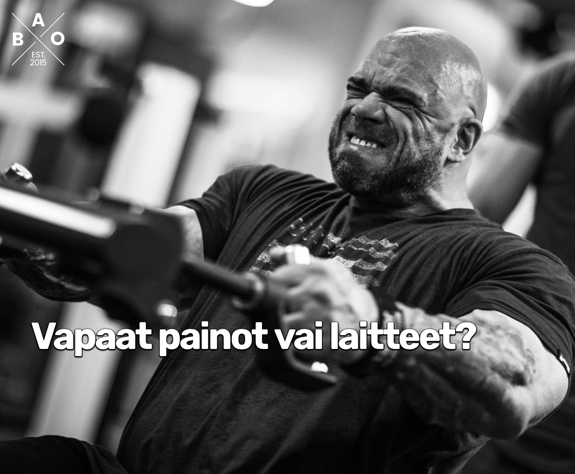 Vapaat painot vai laitteet?