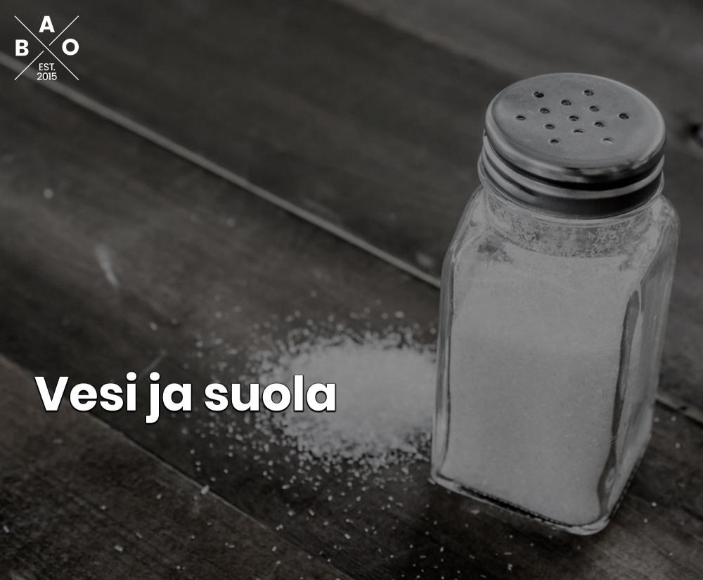 Vesi ja suola