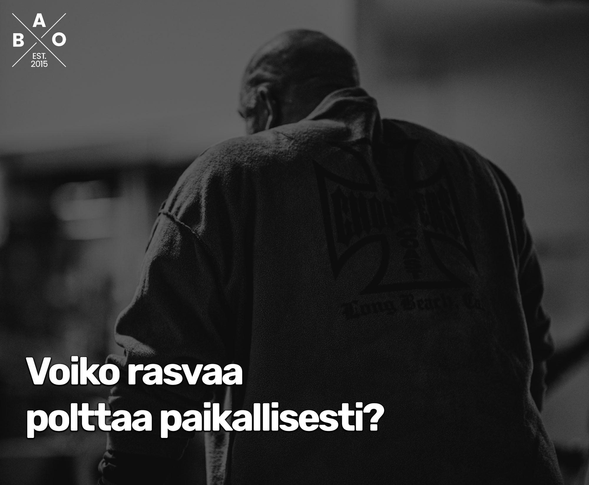 Voiko rasvaa polttaa paikallisesti?