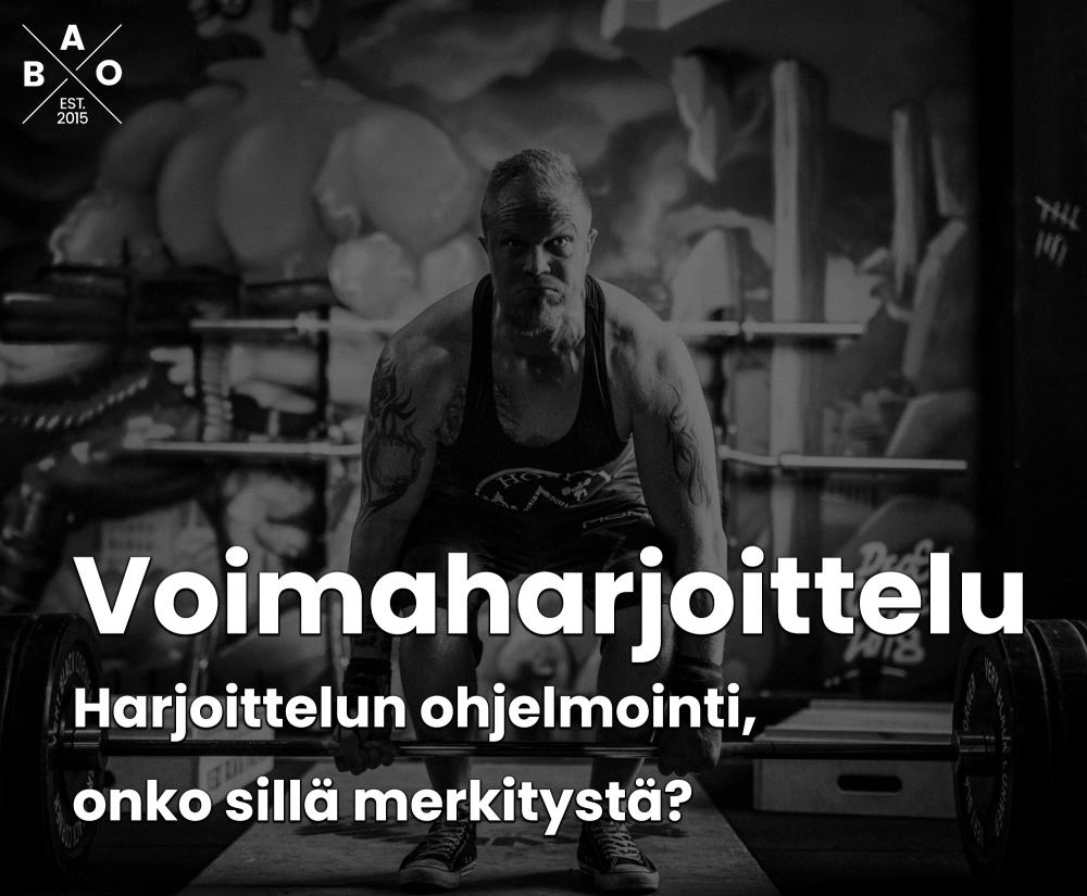 VOIMA 2: Harjoittelun ohjelmointi, onko sillä merkitystä?